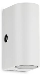 TF 307106TF TELEFUNKEN LED venkovní nástěnné svítidlo s čidlem, 15,1 cm, 10 W, bílé - BRILONER