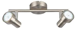 BRI 2843-022 Bodové svítidlo 27,5 cm 2xGU10 500lm 6W matný nikl - BRILONER