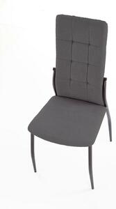 Židle Stagy šedá/černá