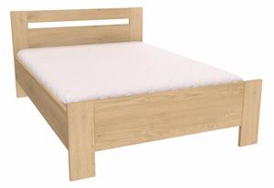 Postel MONTY Šířka 120 cm, Dub sametový