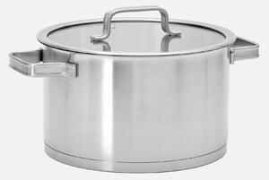 Fabini Hrnec Core Standard, ø 24 cm (5,5 l) - Nerezový beznýtový hrnec z jednovrstvé nerezové oceli s poklicí