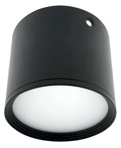 Stropní svítidlo QTEC černá, průměr 8 cm