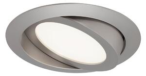 BRI 7285-032 3ks sada LED vestavné svítidlo, pr. 14 cm, 8 W, matný nikl - BRILONER