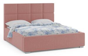 Čalouněná postel ONTARIO 140x200 cm Růžová
