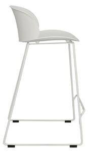 Židle barová Vivia 66cm bílá