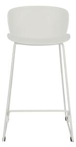 Židle barová Vivia 66cm bílá