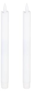 Eglo 422217 - SADA 2x LED Svíčka ANTANABE LED/1xAAA 24,5 cm bílá