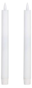 Eglo 422217 - SADA 2x LED Svíčka ANTANABE LED/1xAAA 24,5 cm bílá