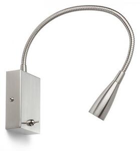 POINT nástěnná matný nikl 230V LED 3W 40° 3000K - RED - DESIGN RENDL