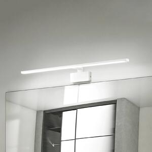 IDEAL LUX Nástěnné světlo Alma, bílá, kovová, šířka 51 cm, Bílá / opál, Obývací pokoj / jídelna, kov, Moderní, Nástěnné bodové svítidlo