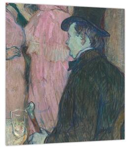 Obraz - Henri de Toulouse-Lautrec, Maxime Dethomas, reprodukce (30x30 cm)