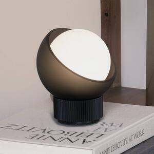 IDEAL LUX Stolní lampa Bloom, černá/tmavě šedá, výška 13 cm, Černá, Obývací pokoj / jídelna, kov, Moderní