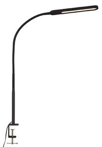 BRILO 2389-015 LED CCT dotykový vypínač svítidlo se svorkou 110 cm 8W 600lm černá - BRILO