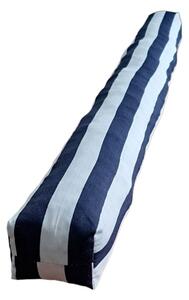Protiprůvaňák - 70 cm - modrobílý proužek - 70 cm