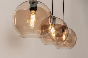Závěsné svítidlo stůl Prisma Trio Champagne (LMD)