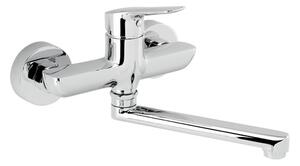 Dřezová - umyvadlová baterie Novaservis Metalia 54 s otočným ramínkem 150 mm chrom 54076,0E