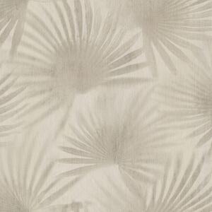 Luxusní béžová vliesová tapeta s palmovými listy 72913, Zen, Emiliana Parati