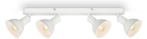 BRILO 2674-046 Bodové svítidlo 55 cm 4x E14 max. 25W bílé - BRILO