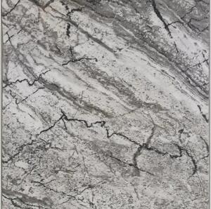 Koberec běhoun Marble 19 - šedý
