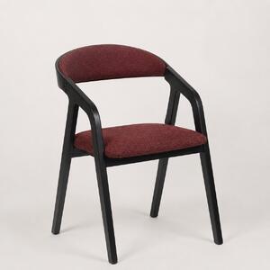 Stima Křesílko FRAME soft Odstín: Černá / látka LUX bordo 15