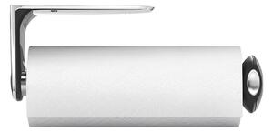 Držák na kuchyňské utěrky na zeď, Simplehuman – pro role 27-28 cm, matná ocel