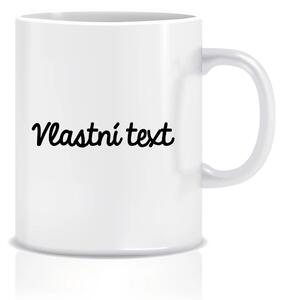 Personalizovaný klasický bílý keramický hrníček 300 ml