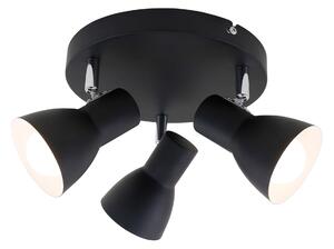 BRI 2860-035 Bodové svítidlo pr. 21 cm 3x E14 25W černá - BRILONER