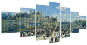 Obraz - Auguste Renoir, Pont Neuf, Paris, reprodukce (210x100 cm)