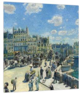 Obraz - Auguste Renoir, Pont Neuf, Paris, reprodukce (30x30 cm)