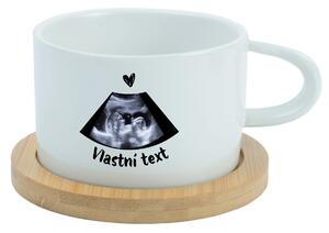 Personalizovaný keramický hrníček "MAKRONKA" s ultrazvukem