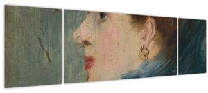 Obraz - Edouard Manet, Portrait of a Lady, reprodukce (170x50 cm)