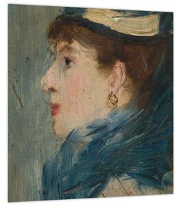 Obraz - Edouard Manet, Portrait of a Lady, reprodukce (30x30 cm)