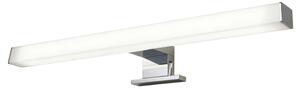 Koupelnové nástěnné LED svítidlo QTEC 2 chrom, šířka 40 cm