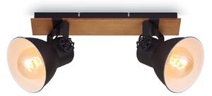 BRILO 2742-025 Bodové svítidlo 45 cm 2x E27 40W černá - BRILO