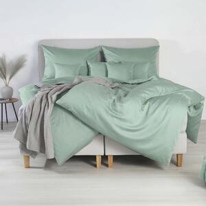 DARRÉ Saténové povlečení Royal - light green Velikost: 140 x 200 + 70 x 90
