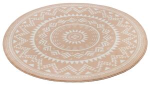 Hanse Home, Moderní kusový koberec Celebration 105505 Valencia Ivory kruh | Béžová Typ: kulatý 140 cm