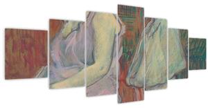 Obraz - Henri de Toulouse-Lautrec, Rue des Moulins, reprodukce (210x100 cm)