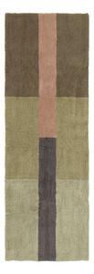 Ručně tkaný vlněný běhoun 80x230 cm Chroma Dusty Pink – Lorena Canals
