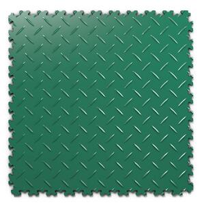 PVC dlažba Mosolut Machine Industrial, 7mm, diamant, zelená
