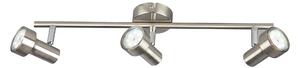 BRI 2843-032 Bodové svítidlo 48 cm 3xGU10 9W 750lm matný nikl - BRILONER