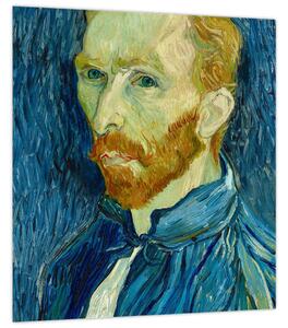 Obraz - Vincent van Gogh, Self-Portrait, reprodukce (30x30 cm)