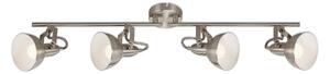 BRILO 2049-042 Bodové svítidlo 79 cm 4x E14 40W satén-bílé - BRILO