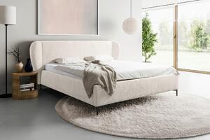 ČALOUNĚNÁ POSTEL, 180/200 cm, perleť MID.YOU - Postele s úložným prostorem, Online Only