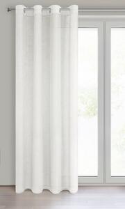 Dekorační dlouhá záclona s kroužky EMMA krémová 140x250 cm (cena za 1 kus) MyBestHome
