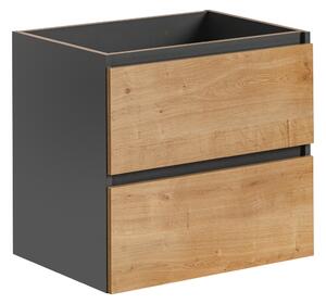 Comad Koupelnová skříňka pod umyvadlo Monako Grey Oak 60 šedá/dub hamilton