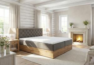 Postel boxspring Vegas 180x200 cm s úložným prostorem