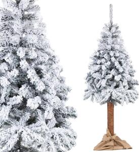 Vánoční stromek Smrk zasněžený na kmínku 220 cm