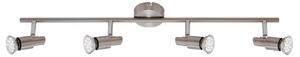 BRI 2907-042 Bodové svítidlo 67,5 cm 4xGU10 12W 1120lm matný nikl - BRILONER