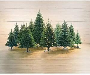 German Vánoční stromek Edwards / jedle / umělý / 120 cm / včetně kovového stojanu /zelená