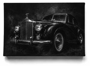 KRAFTHOUSE.EU Temná Elegance – obraz na plátno Premium Canvas | 100% bavlna | Různé rozměry Velikost: 40 x 30 cm